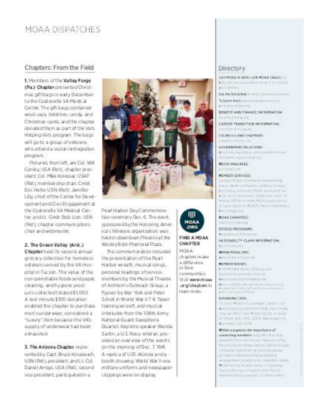 Chapter Made The March Magazine | Valley Forge Chapter – MOAA